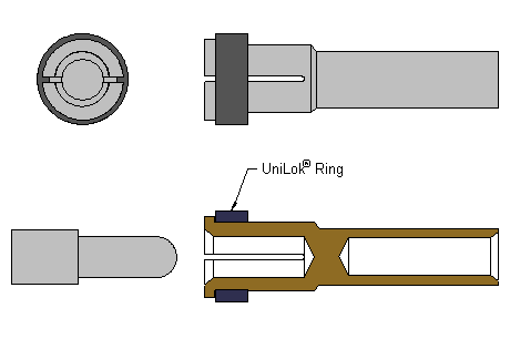 SMA ring actuated zero insertion force electrical connector